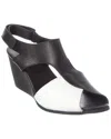 Arche Egwaly Leather Sandal In Black