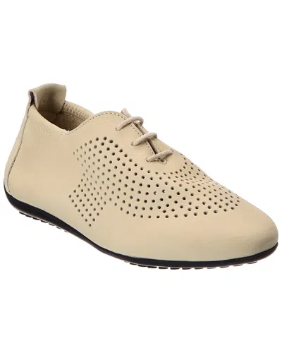 Arche Fanhya Leather Sneaker In Neutral