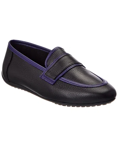 Arche Fannhy Leather Loafer In Black