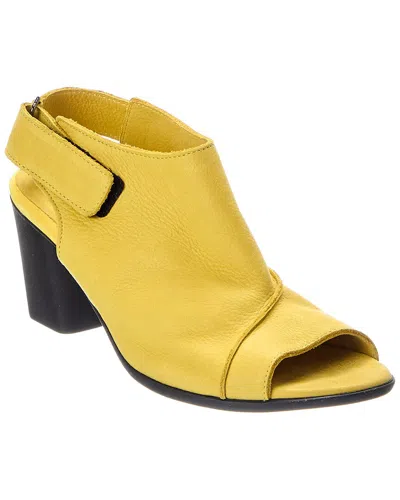 Arche Faraon Leather Flat In Yellow