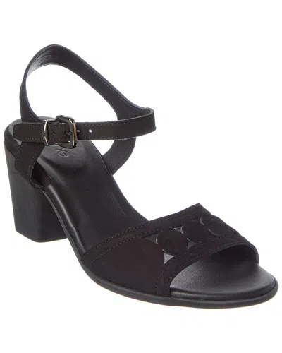 Arche Farroe Leather Sandal In Black