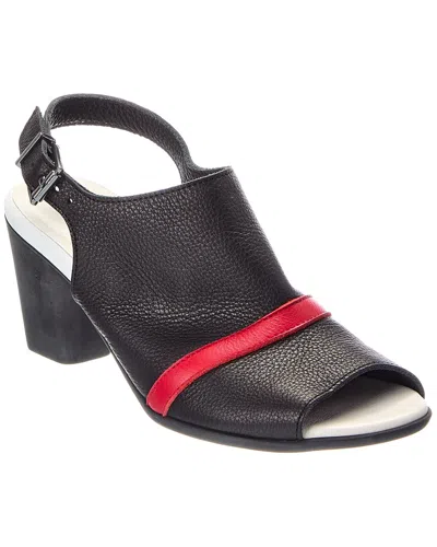 Arche Farygy Leather Sandal In Black