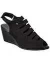 Arche Formula Leather Sandal In Black
