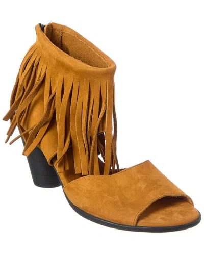 Arche Fuegan Leather Sandal In Yellow