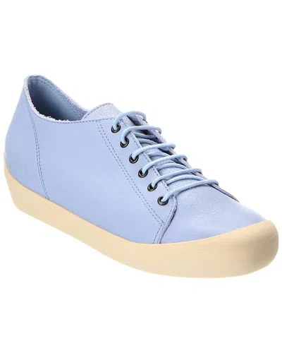 Arche Hilaya Leather Sneaker In Blue