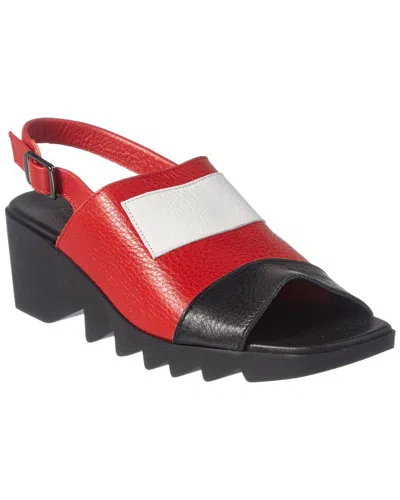 Arche Himage Leather Sandal In Multi