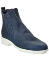 Arche Ioskow Leather Boot In Blue
