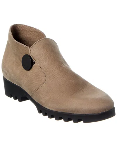 Arche Jimara Leather Bootie In Neutral