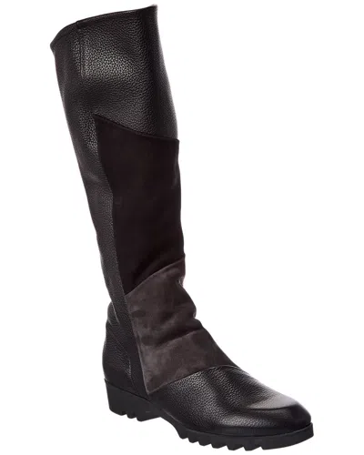 Arche Jimiki Leather & Suede Boot In Black