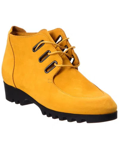 Arche Jimila Leather Bootie In Animal Print