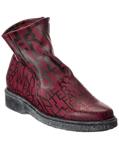 Arche Joeloo Leather Boot In Transparent