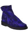 Arche Joeloo Leather Bootie In Blue