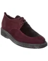 Arche Johiro Suede & Haircalf Sneaker In Purple