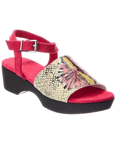 Arche Kimoko Leather Sandal In Multi