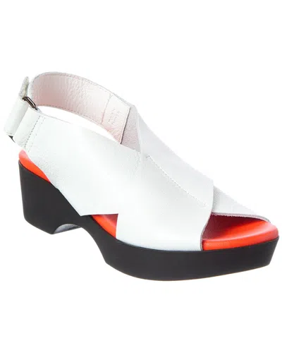 Arche Kimyss Leather Sandal In White