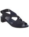 Arche Kisbye Suede Sandal In Black