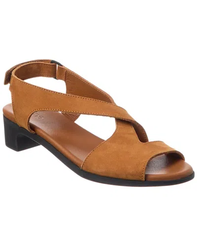 Arche Kisbye Suede Sandal In Brown
