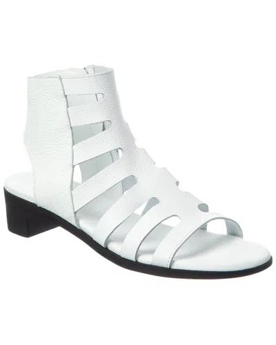 Arche Kisuro Leather Sandal In White