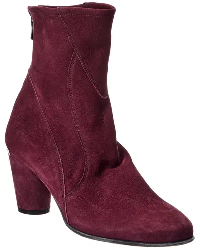 Arche Klozz Leather Boot In Red