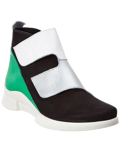 Arche Kytham Leather Bootie In Black