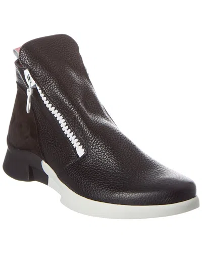 Arche Kythye Leather & Suede Bootie In Black