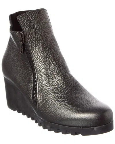 ARCHE ARCHE LAELEM LEATHER WEDGE BOOTIE