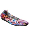 Arche Laius Leather Flat In Blue