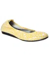 Arche Laius Leather Flat In Yellow