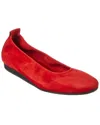 Arche Laius Suede Flat In Red