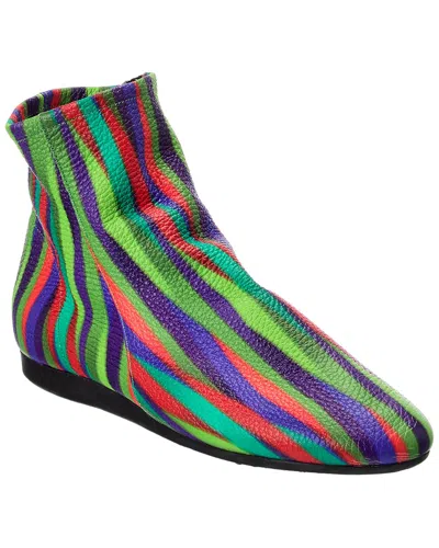 Arche Lamloo Leather Bootie In Multi