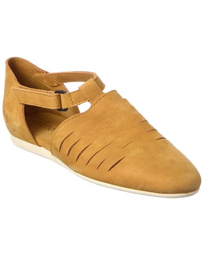 Arche Lamuse Leather Flat In Brown