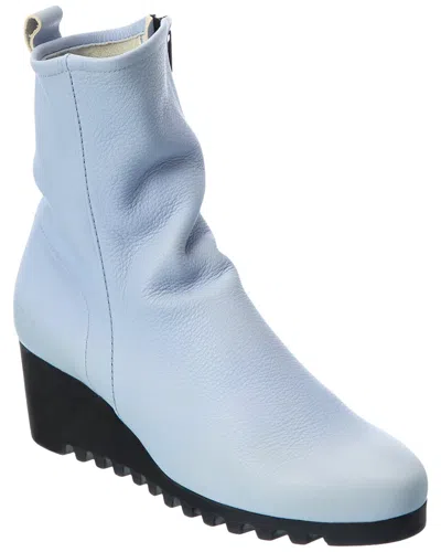 Arche Larazo Leather Boot In Blue
