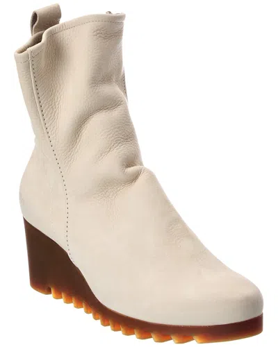 Arche Larazo Leather Boot In White