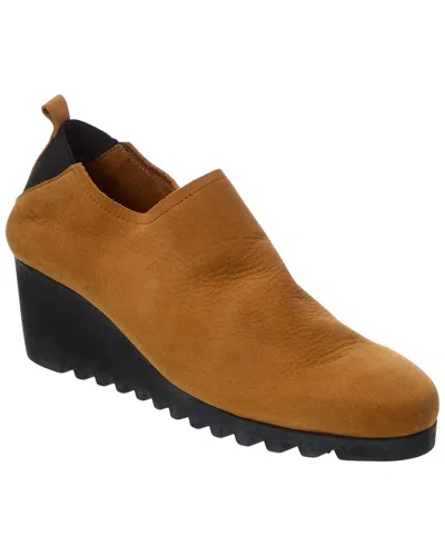 Arche Larkho Leather Wedge In Animal Print