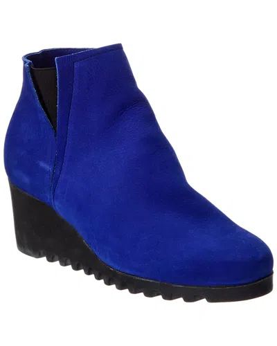 Arche Larkya Leather Wedge Bootie In Transparent