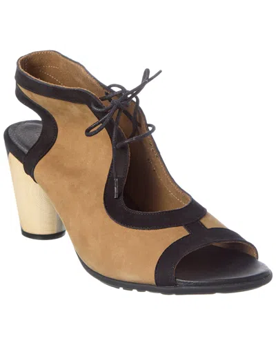 Arche Leally Leather Flat In Multi