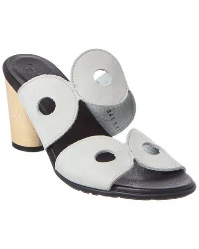 Arche Leanya Leather Sandal In Transparent