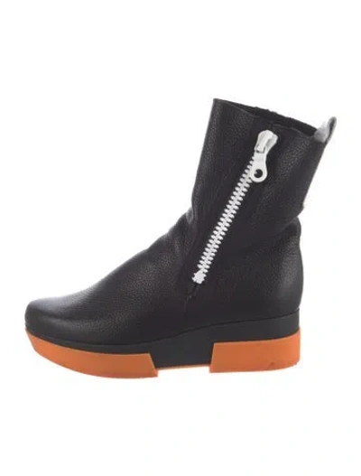 Pre-owned Arche Leather Boots In Blue