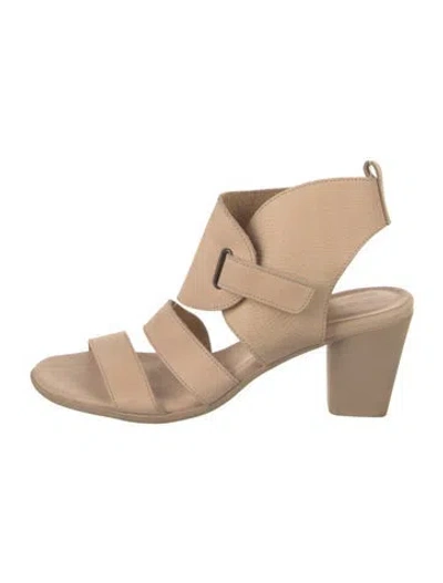 Pre-owned Arche Leather Sandals In Pink