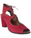 Arche Leioni Leather Flat In Multi