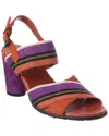 Arche Leiwel Leather Sandal In Multi