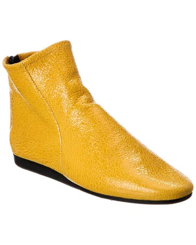 Arche Lilou Leather Boot In Yellow