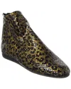 Arche Lilou Leather Bootie In Gold