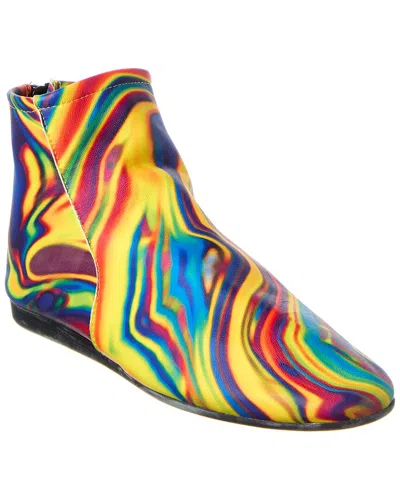 Arche Liloza Leather Bootie In Multi