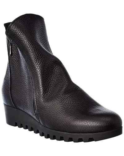 Arche Lomage Leather Bootie In Black