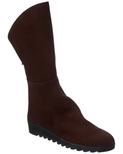 Arche Lomakh Leather Boot In Brown