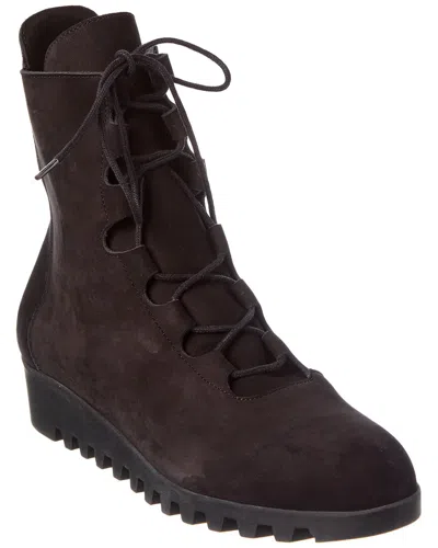 Arche Lombox Suede Bootie In Brown
