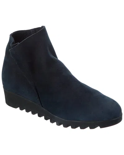 Arche Lomhus Leather Bootie In Blue