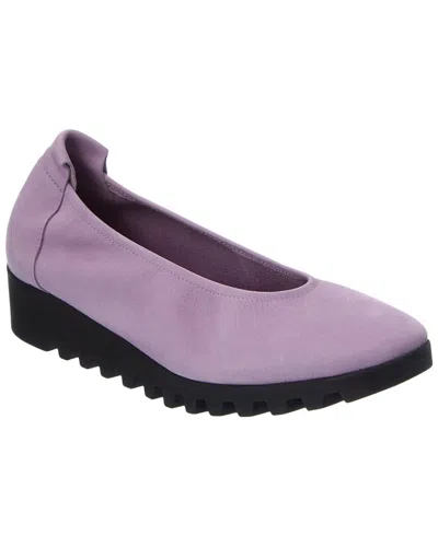 Arche Lomiss Leather Flat In Purple