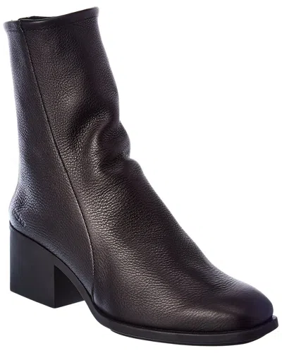Arche Lymata Leather Bootie In Black